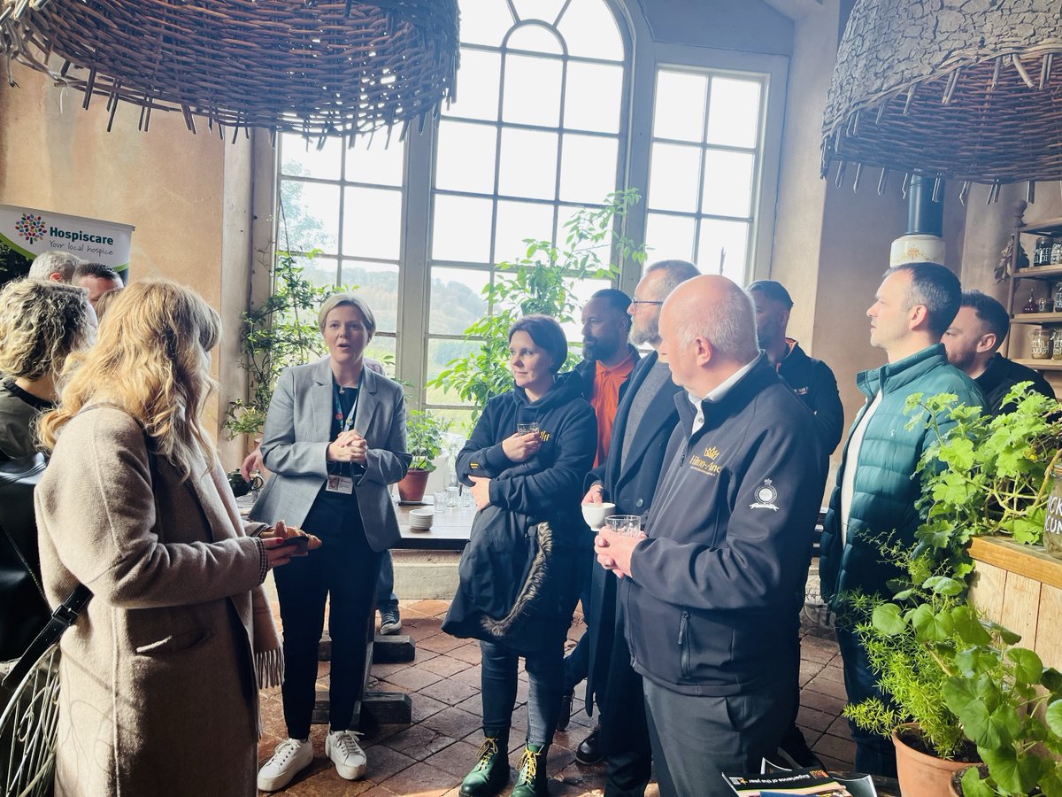 The Devon Business League has launched! 🚀 Great morning at the THE PIG Hotel organised by the wonderful @RaceworldExeter ! Exciting to see so many businesses signed up to compete, all in aid of raising money for the very deserving cause that is @Hospiscare! ❤️ #ExeterNetworking