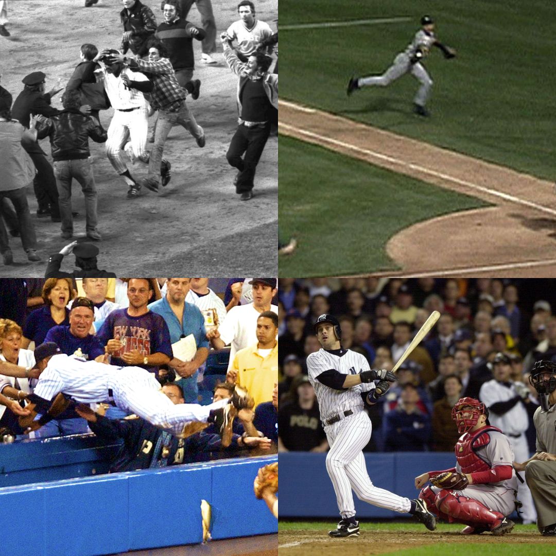 Of these four plays in Yankee history, which do you think is most iconic???

#NYY #RepBX #IconicMoments