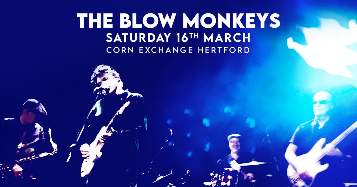 Last tickets remaining for @theblowmonkeys shows at @hornvenue & @CornHertford Book now from juiceboxindie.com