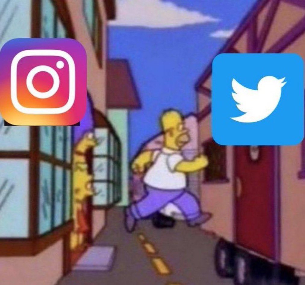 Yendo a Twitter pensando que me he quedado sin Instagram