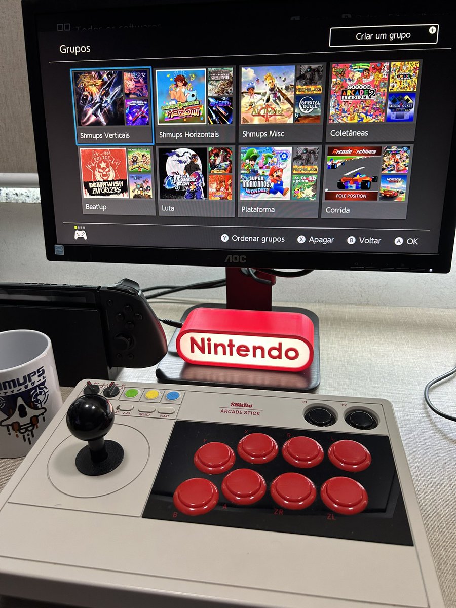 marceloleiten's tweet photo. @DariusSchmupper I did this in my shmup library, separated between vertical, horizontal and misc. There are 334 shmups in total. https://t.co/D3WR9aJWx6