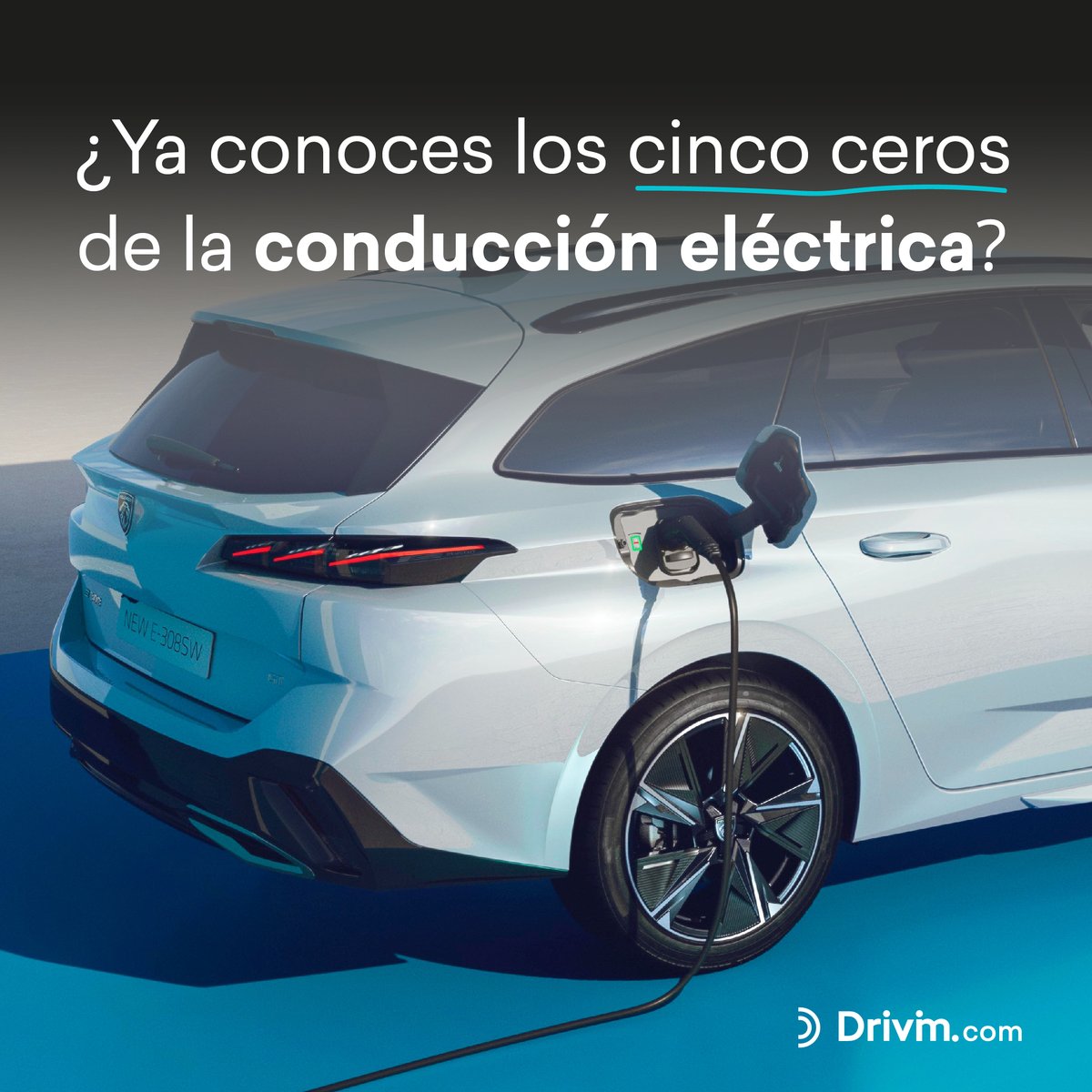 ¿Ya conoces los fabulosos cinco ceros de la conducción de un vehículo eléctrico? Cero ruidos, Cero vibraciones, Cero olores, Cero cambios de marcha y Cero emisiones de C02 🥰