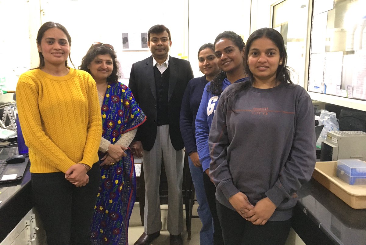 Mily Bhattacharya (@milybhlab) on Twitter photo Today Samrat <a href="/SamratLabMohali/">Samrat Mukhopadhyay</a> visited my department at Thapar Institute <a href="/TIETofficial/">Thapar Institute of Engineering & Technology</a>. His talk titled "Listening to Protein Songs Using Vibrational Spectroscopy" created enormous excitement & enthusiasm among our students & colleagues. It was wonderful to have him visit my lab. Today Samrat <a href="/SamratLabMohali/">Samrat Mukhopadhyay</a> visited my department at Thapar Institute <a href="/TIETofficial/">Thapar Institute of Engineering & Technology</a>. His talk titled "Listening to Protein Songs Using Vibrational Spectroscopy" created enormous excitement & enthusiasm among our students & colleagues. It was wonderful to have him visit my lab.