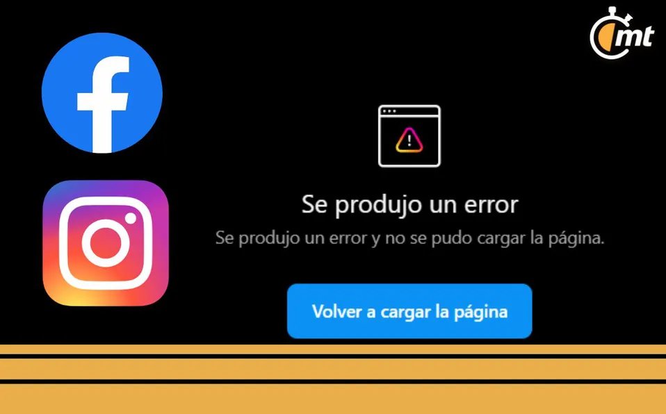#ÚLTIMAHORA I ¡No es tu modem! Usuarios reportan la caída de Facebook e Instagram HOY 5 de marzo 2024 🚨

bit.ly/3IphZLZ