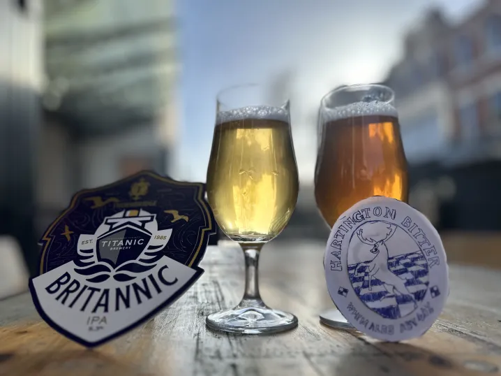 Can't login to FB or Insta? Ours too. Don't worry Kick back here with a fresh cask pour of <a href="/thornbridge/">Thornbridge Brewery</a> x <a href="/TitanicBrewers/">Titanic Brewery</a> IPA or <a href="/whimales/">Whim Ales</a> Bitter in the... is that SUN IN THE SKY?!!! YES. Worries be gone!