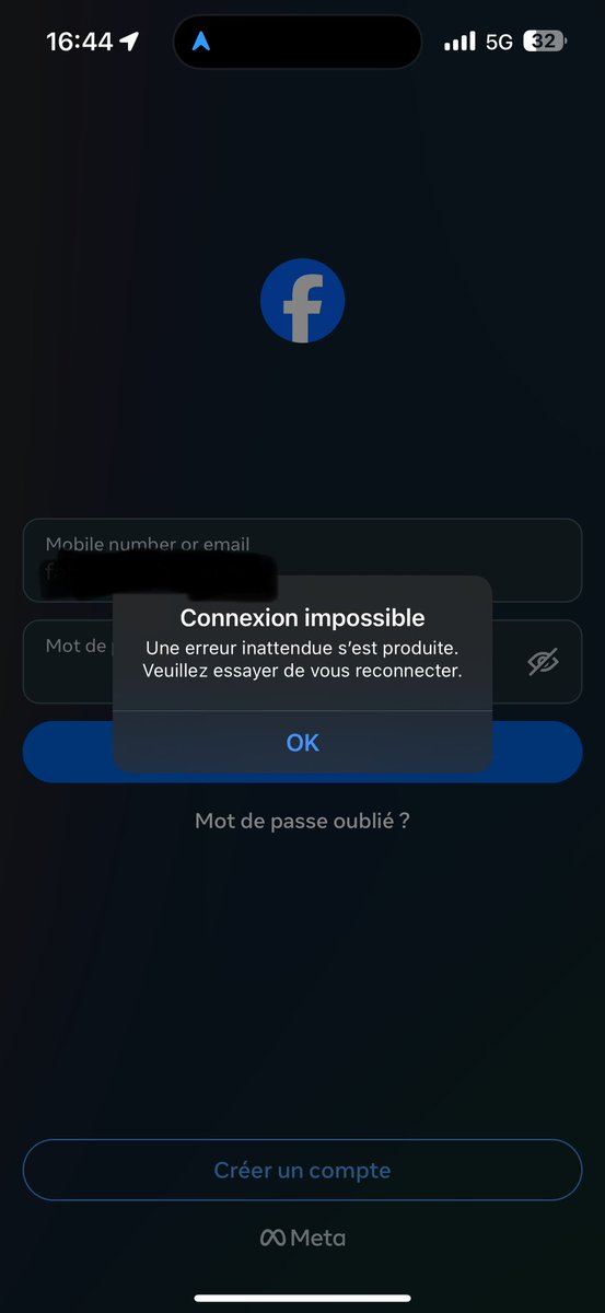 MrFabrizioFC's tweet image. Il se passe quoi?  #facebookdown #bugfacebook #bug #facebook