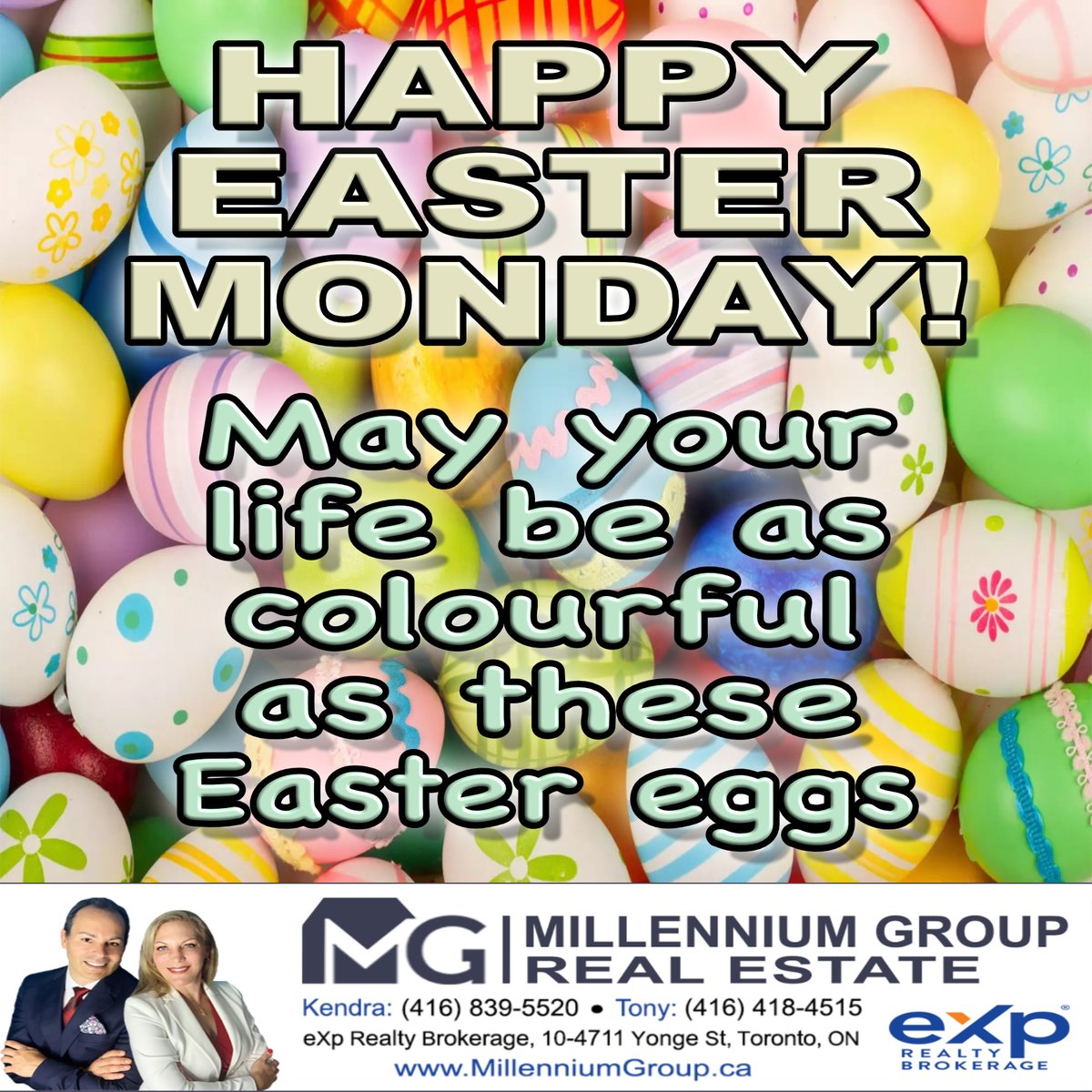 Hope you had a wonderful long weekend! For those who observe, a happy and blessed Easter Monday!🐣

#EasterMonday #HappyEaster #Easter2024 #KendraCutroneBroker #TonyCutroneRealtor #MillenniumGroupRealEstate #FREEHomeEvaluation #FREEHomeStaging #FixAndFlipExpert #WeSellForMore