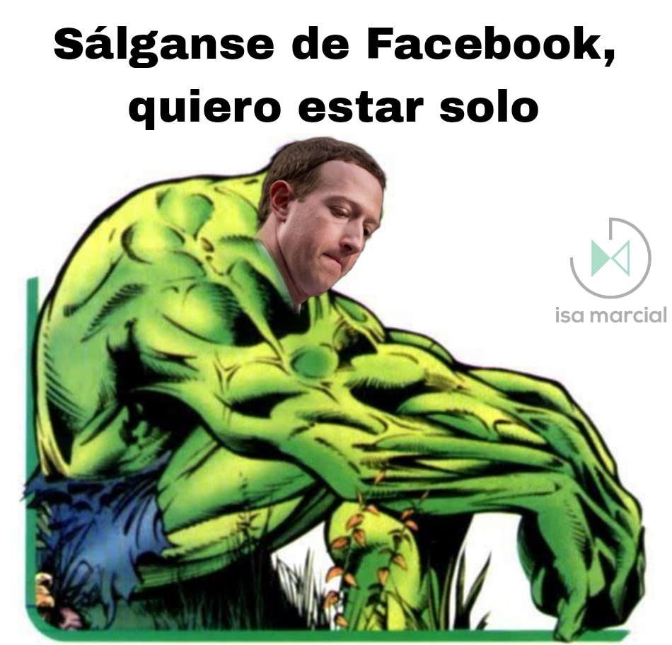 isa_marcial's tweet image. Primeras suposiciones de la razón de la caída de Facebook.