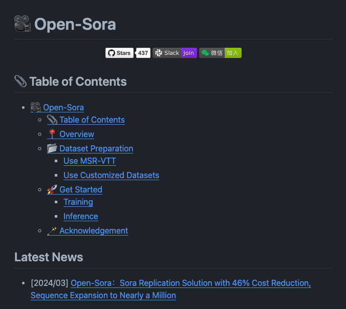 omarsar0's tweet image. Interesting open-source library for video generation. Open-Sora seems to be powered by Colossal-AI and supports dynamic resolution, different model structures, supports multiple video compression methods, parallel training optimization, and more.
Check it out:…