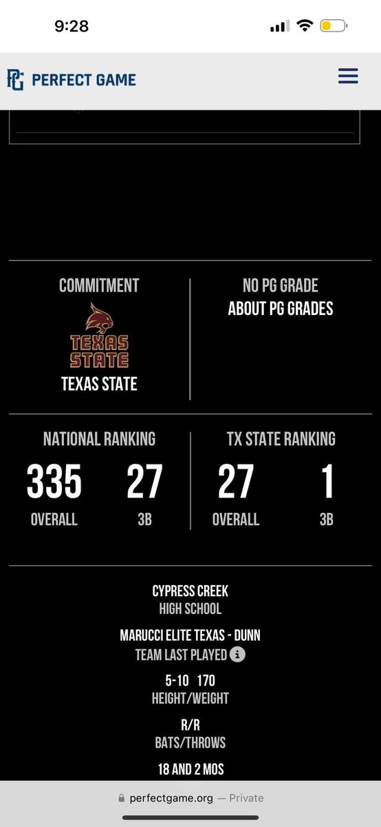 BraylonM24's tweet photo. Blessed to be #1! @trouty16 @CoachBlak21  @Texas_PG https://t.co/J1ASZftz4D