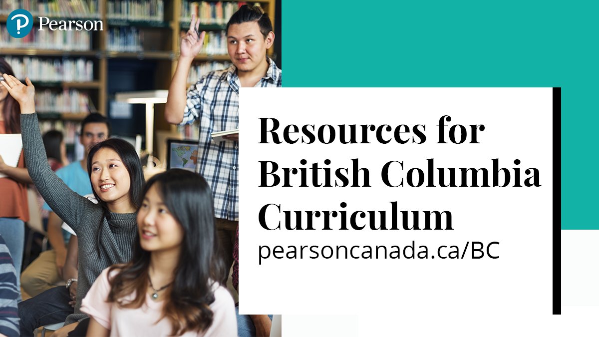 PearsonK12's tweet image. Discover learning solutions to meet the needs of British Columbia districts and classrooms. Explore print and digital resources that specifically support the BC curriculum. Visit pearsoncanada.ca/BC 
#BCcurriculum #BCed #BCEducators #literacy #math