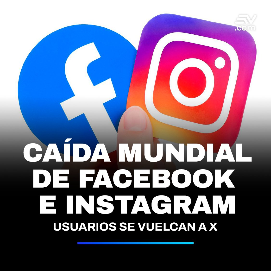 🔴 #AHORA | ¡Deja de refrescar tu celular! 📲

Las plataformas de Meta, Facebook e Instagram, registran una caída mundial. Los usuarios reportan su falla mediante el uso de X (Twitter). 

Más detalles ▶️ bit.ly/48BZdLT