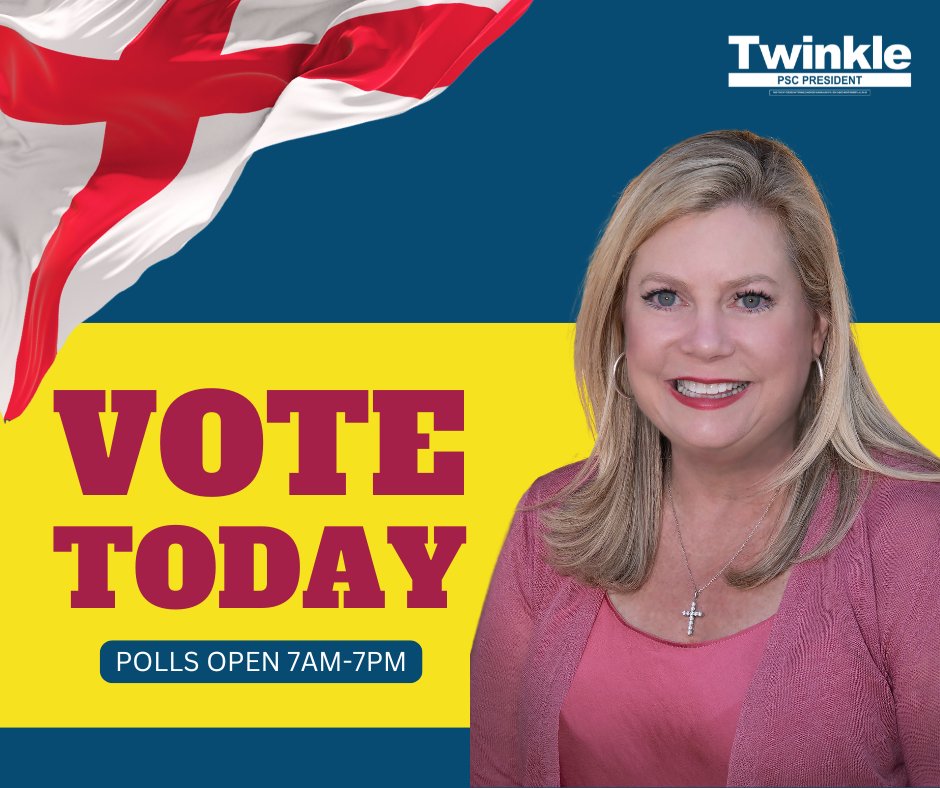 Thank you so much to my friends and supporters! Please get out and vote today!