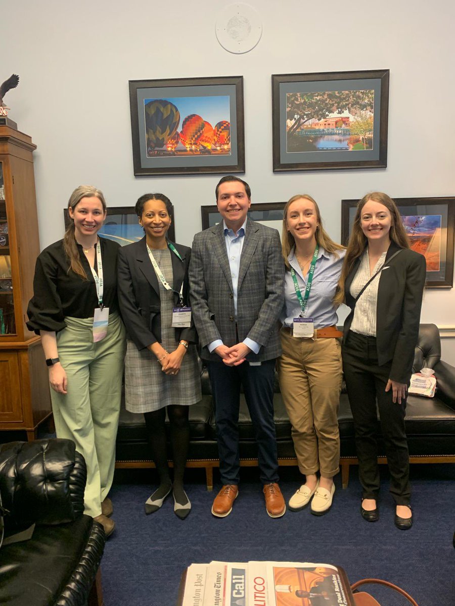 The Michigan Section has been meeting with Representatives Huizens and McClain to advocate for continued federal support for maternal mortality surveillance committees and improved Medicare reimbursement. <a href="/ACOGDistrict5/">ACOG District V</a> <a href="/ACOGAction/">ACOG Action</a> <a href="/msacog/">MSACOG</a> <a href="/AmyOBG411/">Amy</a> <a href="/TJKlein/">TJ</a> #CLC2024