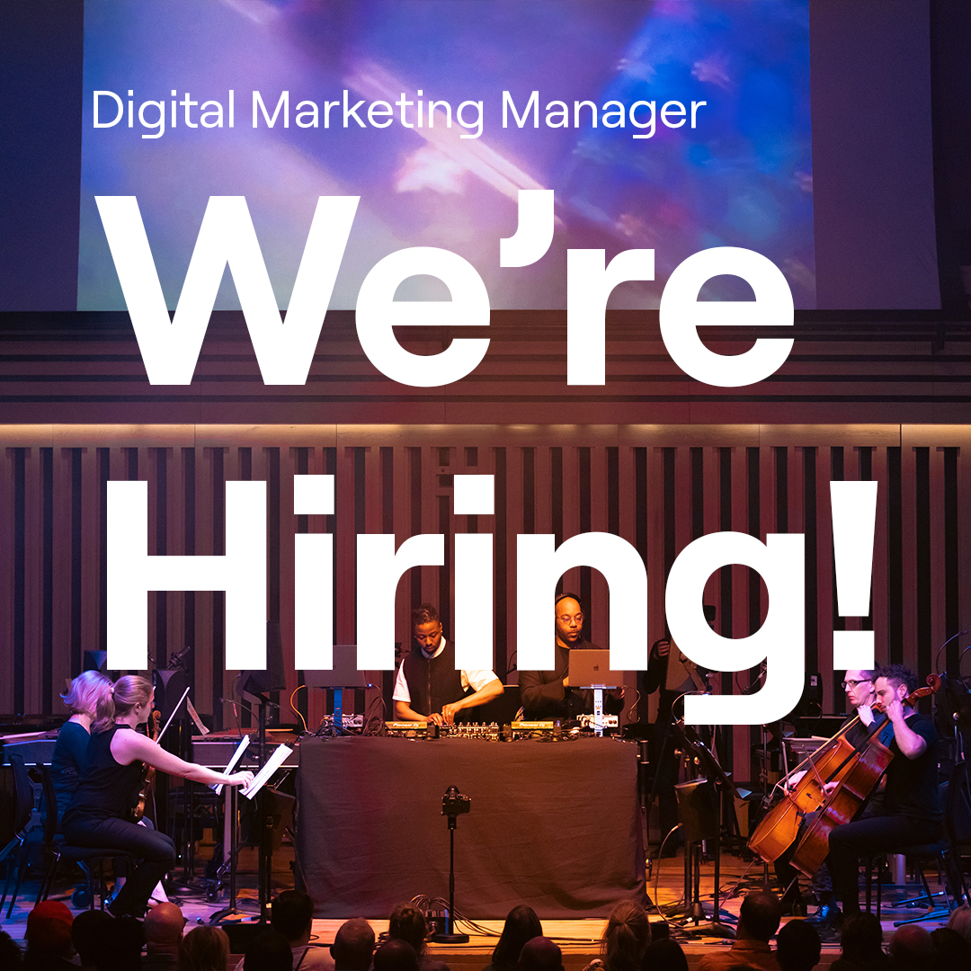 🌱 Our team is GROWING! 🔍 We're looking for a skilled Digital Marketing Manager to help us tell our story. 🤝 If you're a digital whiz and passionate about the impact music can make on people, we want to hear from you. 📅 Closes 31 Mar. 👉 Apply here: manchestercamerata.co.uk/work-with-us/j…