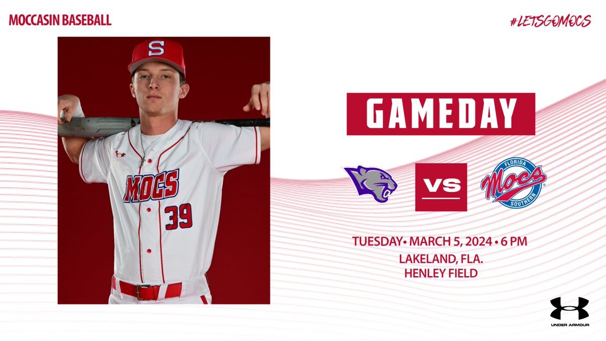 . @MocsBaseball is back for more with a final game against the Panthers tonight! #LetsGoMocs 🆚 Kentucky Wesleyan 🕕6:00 PM 📍 Henley Field 📊 fscmocs.com/stats 📺 fscmocs.com/live 📸 #39 Brady Doorey