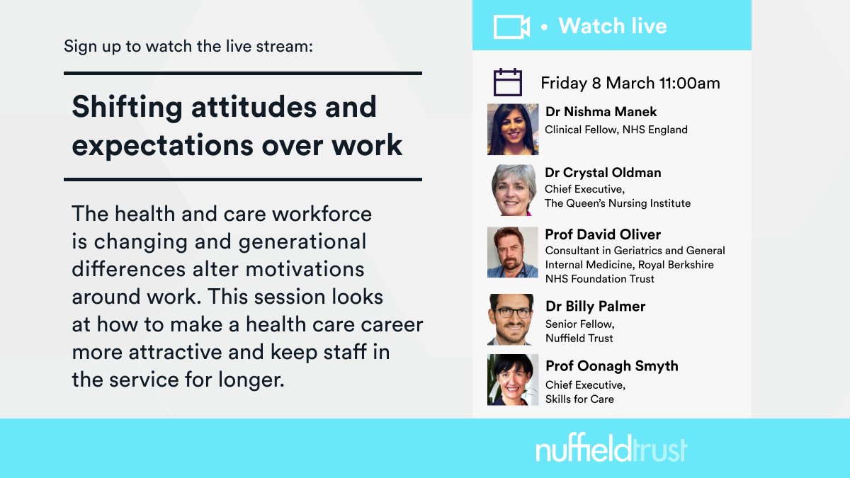 Are #NHS career pathways fit for purpose and what more can be done to promote great participation and retention in the NHS workforce? Hear from @mancunianmedic @Billy_Palmer_@skillsforcare @nishmanek @CrystalOldman at #NTSummit. events.zoom.us/ev/AnKSi9AE2hQ…