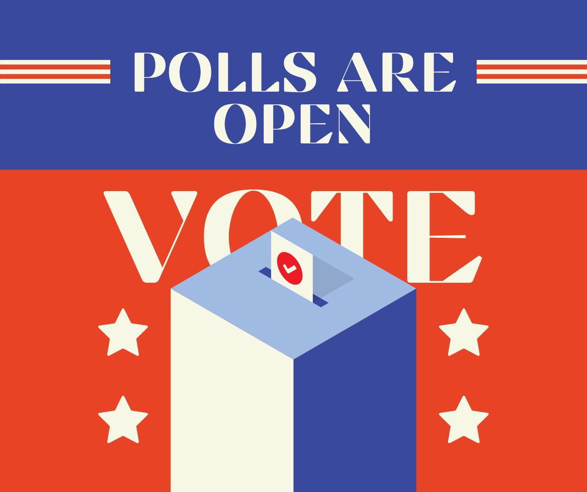 Polls are open! Don't forget to get out and vote today. 
Not sure where to vote? Check out the OK Voter Portal - okvoterportal.okelections.us