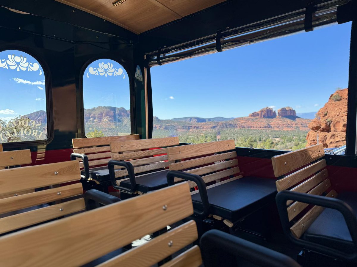 SedonaAZ's tweet image. Sedona Trolley is #excited to share their #BrandNew #CustomBuilt #Authentic #MollyTrolley in beautiful Sedona, Arizona. Two years in the making and with much #anticipation, we welcome “Snoopy” to the #SedonaTrolley fleet! #AllAboard!
sedonatrolley.com