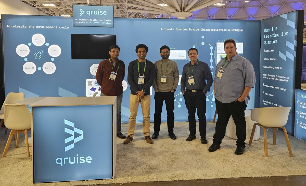 We’re having a great time so far at #APSMarch! 🥳🔥

Thanks to everyone who came to our talks – it was great to see so much interest in our work and your questions have sparked interesting discussions within @Qruise_ai 🧐

If you missed our talks but are still keen to find out