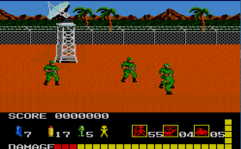 AllmightoFranky's tweet photo. 1 Jour 1 Jeu #MasterSystem!Aujourd'hui le sympathique #OperationWolf qui se jouait avec le #LightPhaser,le pistolet qui permettait de viser l'écran et de tirer comme sur NES avec Duck Hunt!Vous l'aviez?Ou sur un autre support?#retro #retrogaming #oldschool #80s #90s https://t.co/Q2O2yxj34Q