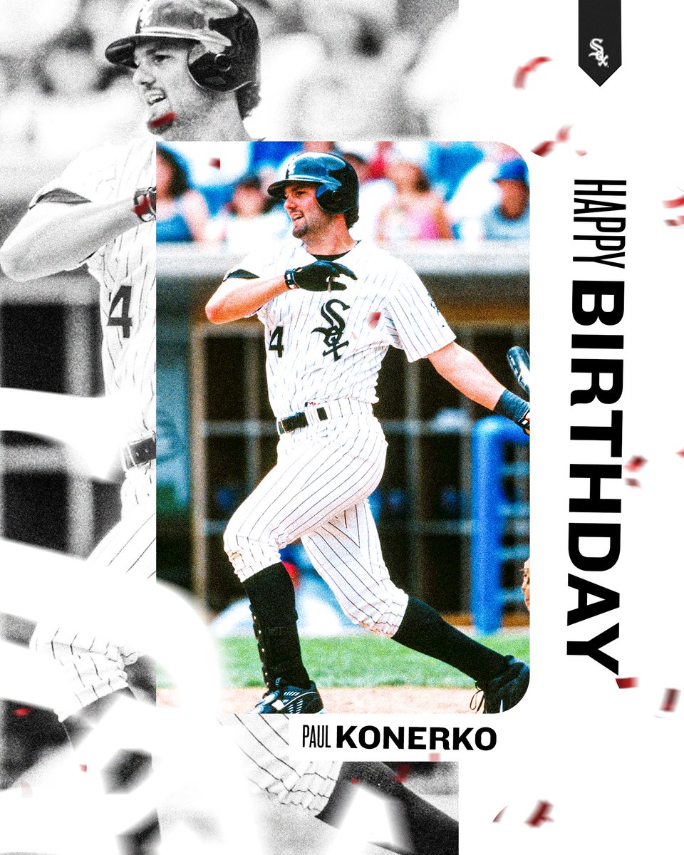 Happy birthday, Paul Konerko! 🎉