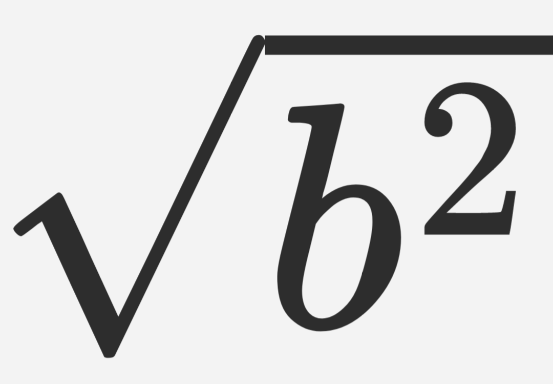 tkzn_io's tweet image. MathJaxは平方根の線のつなぎ目が美しくないのが嫌い。

美しくない。

#MathJax
