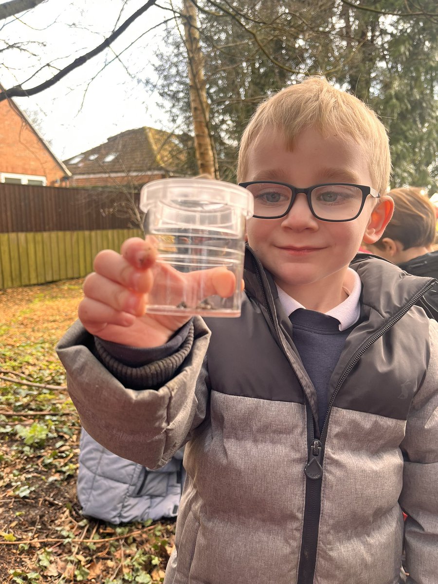 This afternoon we have explored microhabitats and minibeasts in our forest school area. We were also spotting colours and patterns and identifying key features of each minibeast. 
#tockwithtrekkers
<a href="/Tockwithcofe/">Tockwith CE Primary Academy</a> 🦋🐝🐞🦟🦗🪲