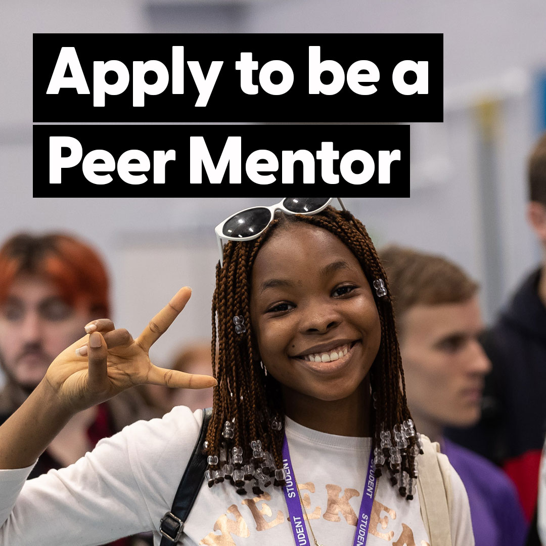 Fancy helping new students settle in at <a href="/uochester/">University of Chester</a>?

<a href="/UoCVolunteering/">UoC Volunteering</a> is looking for level 4 and 5 UG students of all ages, backgrounds, interests and courses to become a Peer Mentor. 

More info 👉 shoutout.chester.ac.uk/news-features/…