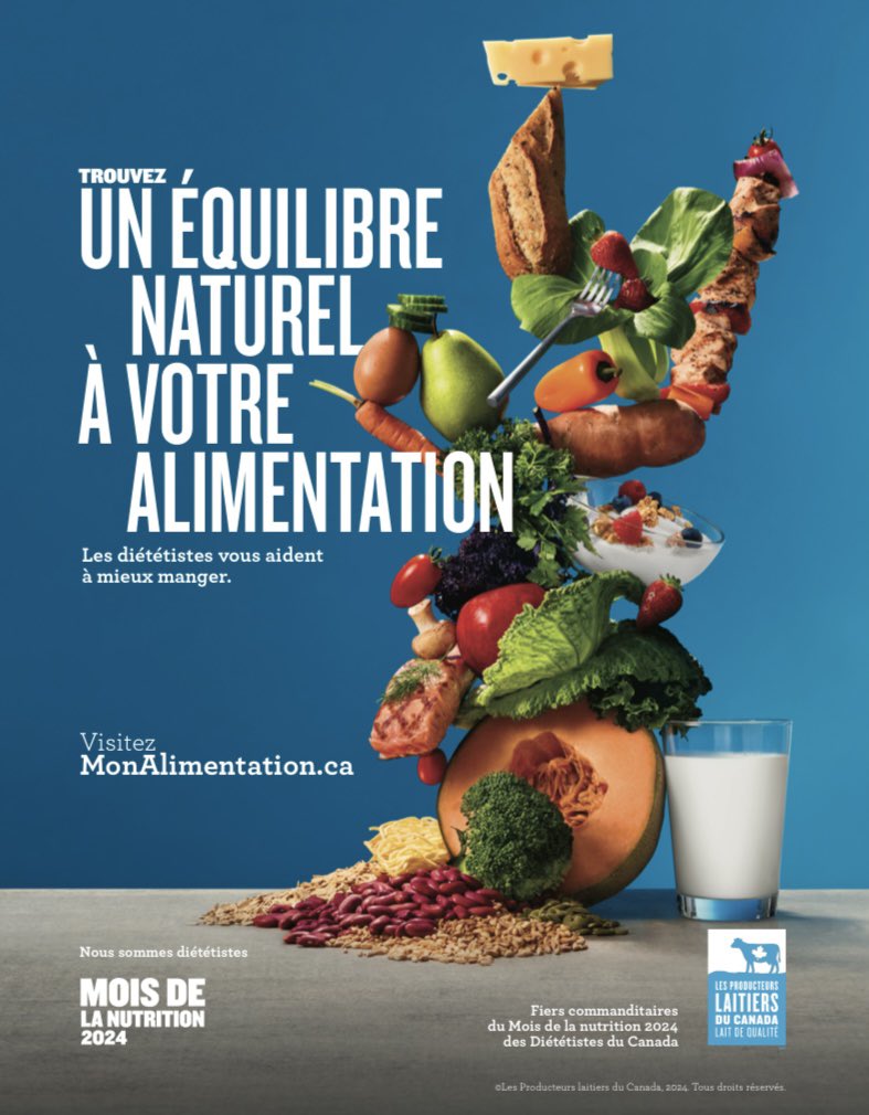 March is Nutrition Month. This month, let’s celebrate Canadian dietitians and the many farmers, ranchers, and growers who help us make informed food choices, and provide us with food on our plates! #NutritionMonth #CdnAg #EatLocal @SenateCA
