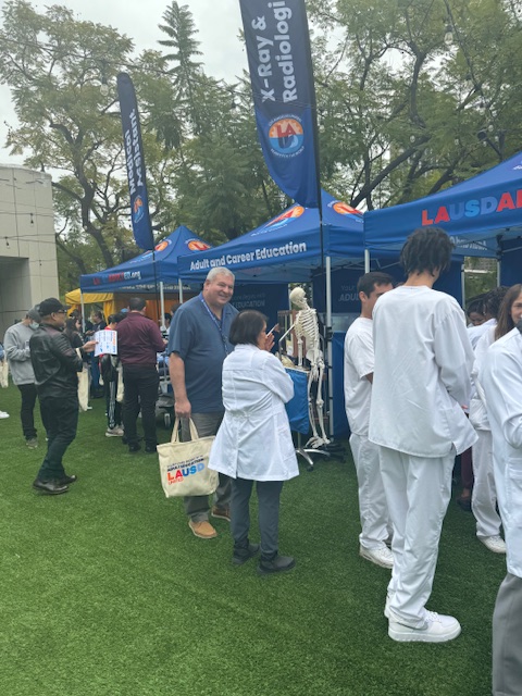 Had a great time at LAUSD's Adult Education Career Expo!
