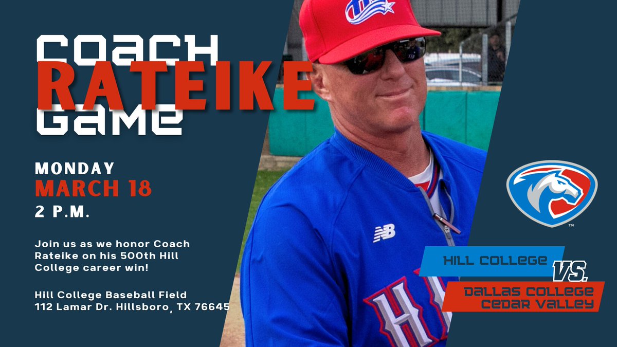 Come out and celebrate Coach Rat with us! @hcrebelbaseball