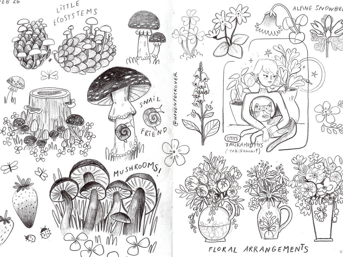 hellohaven's tweet photo. here are the things I’ve been drawing lately https://t.co/4BdFvysbtz