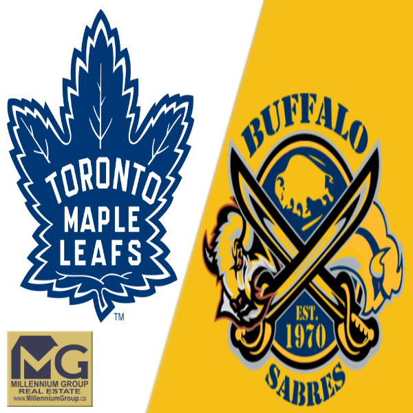 Maple Leafs face Sabres at home. Puck drops 7 PM 🏒

#LeafsVsSabres #TorontoVsBuffalo #HNIC #LeafsForever #KendraCutroneBroker #TonyCutroneRealtor #MillenniumGroupRealEstate #FREEHomeEvaluation #FREEHomeStaging #FixAndFlipExpert #WeSellForMore #TonySellsGTA #KendraCutroneSRES