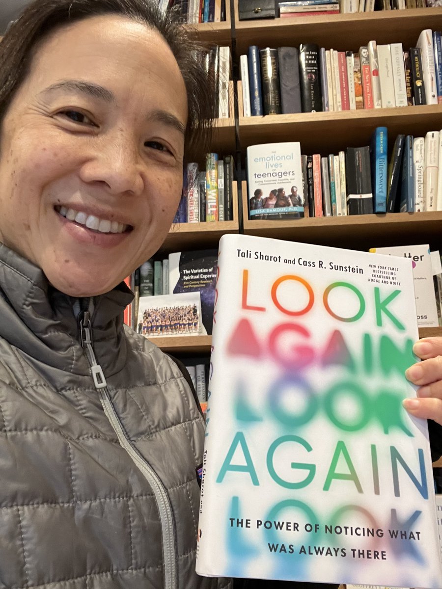 Have you read LOOK AGAIN: The Power Noticing What Was Always There? Two of my favorite thinkers, Tali Sharot @affectivebrain and @CassSunstein, explain why we are wired to habituate, and how we can dishabituate if and when we choose. simonandschuster.com/books/Look-Aga…