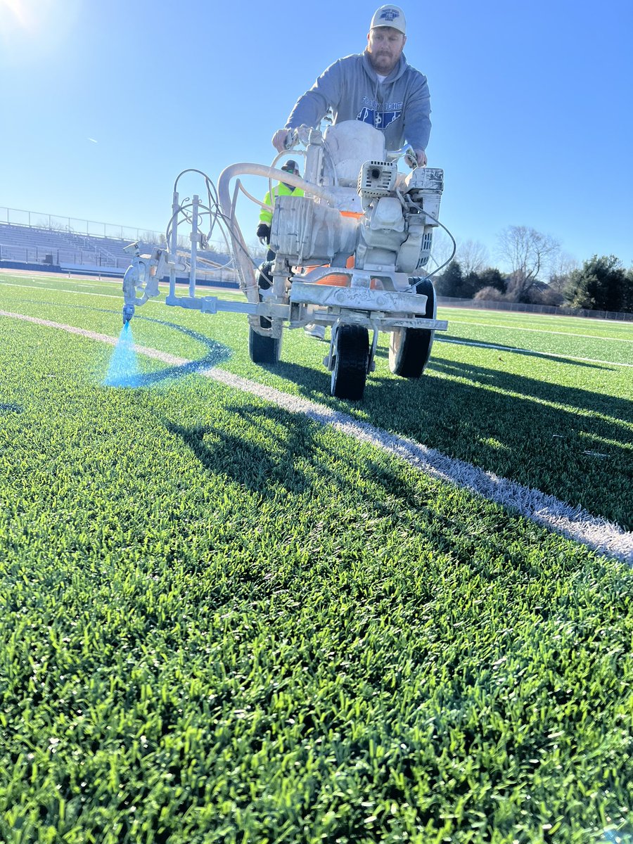 Soccer, foul lines and lacrosse just to mention a few. Anything you need for 2024 spring season… we can do