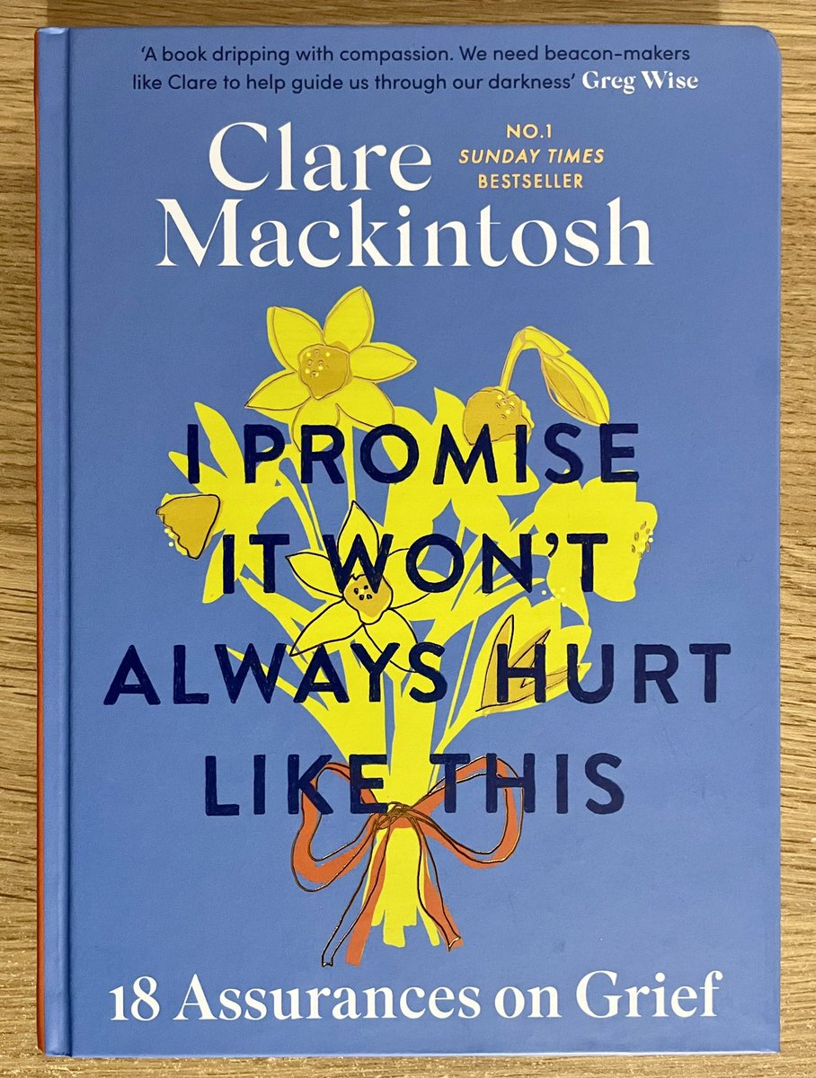 Very moving talk from @claremackint0sh just now organised by @MostlyReading at St Nicolas Church. She spoke eloquently and powerfully about her experience of losing her five-week-old son and her beautiful new book about grieving, I promise it won’t always hurt like this 🌼