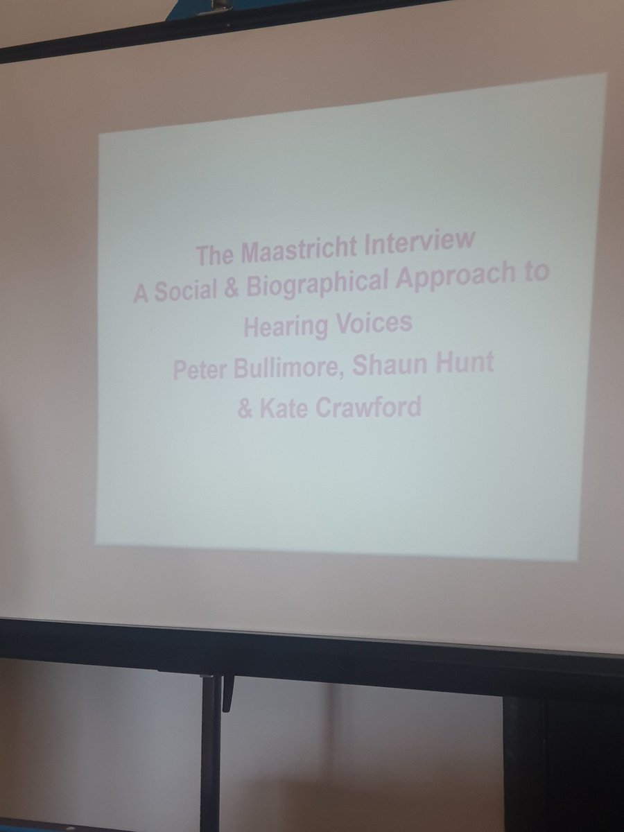 I Highly Recommend The Maastricht Interview A Social & Biographical Approach To Hearing Voices Training. Contact peterbullimore@yahoo.co.uk For More Information @pfgdoncaster @FTMembership @rdash_nhs @NHSSYICB @MyDoncaster @TeamDoncaster1 @CABDoncaster #doncasterterisgreat