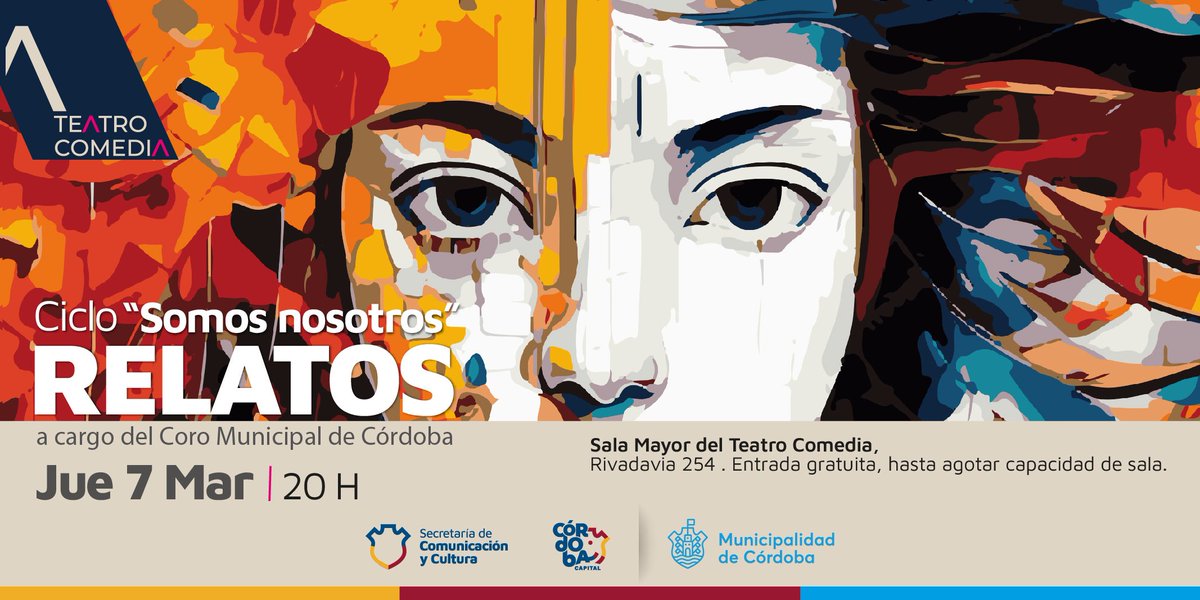 ✨ RELATOS ✨ 
.
🌛 “Canciones de cuna” compuesto por Georgina Perazzo en el año 2013.
.
✨ “Mujeres Cordobesas” fue compuesto por Tomás Arinci en e 2021
.
🎙️Sello discográfico @pulso70
.
📌 Jueves 7 de marzo a las 20h.
.
📍Teatro Comedia 
.
<a href="/ccmanueldefalla/">Centro Cultural Manuel de Falla</a> 
<a href="/cultura/">Cultura</a>.municba