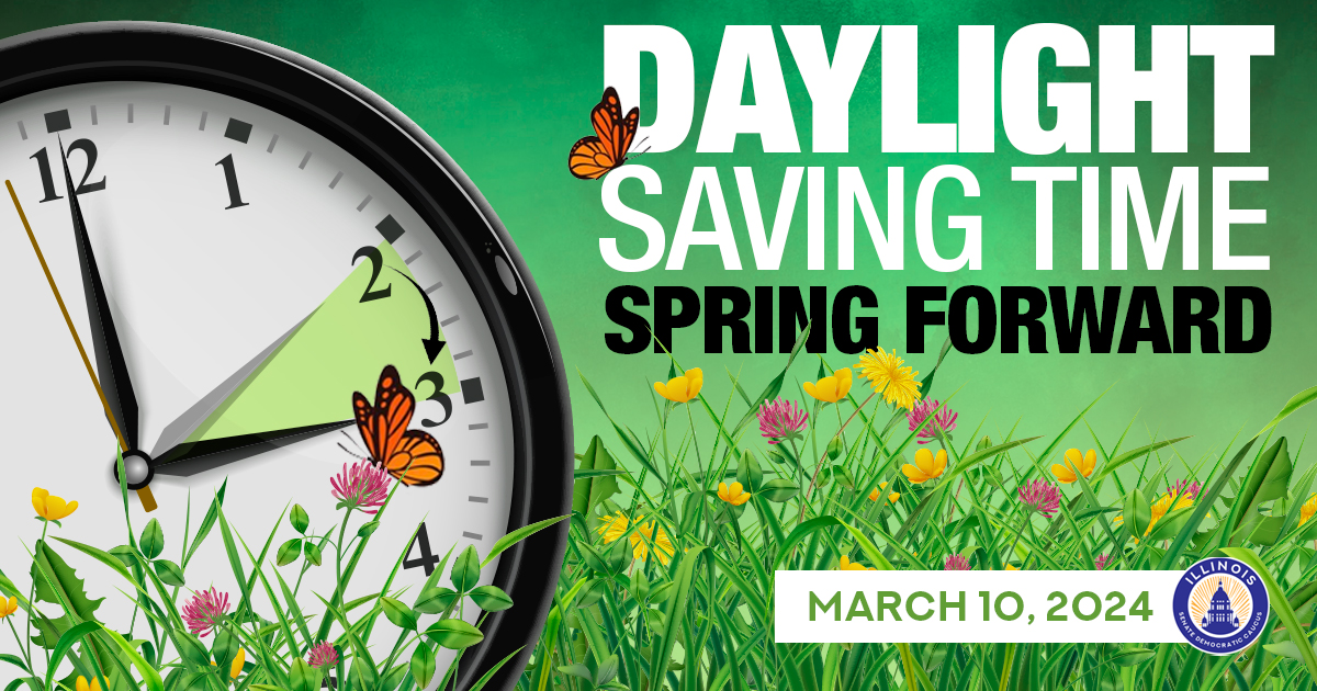 Daylight Saving Time begins Sunday at 2 a.m.! ☀️ Move your clocks ahead and take this opportunity to check your carbon monoxide detector and change your smoke detector batteries.