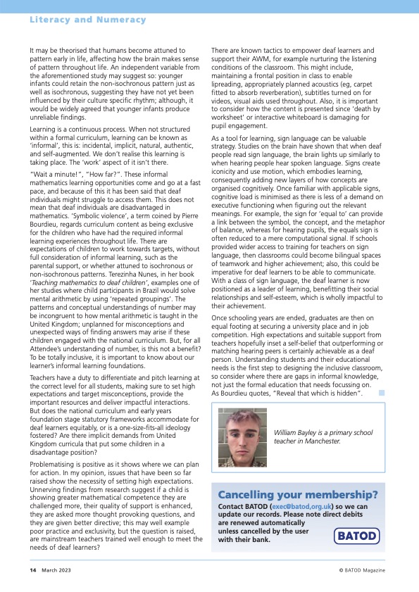 LearningNotWork's tweet image. My article for BATOD magazine, March 2023.