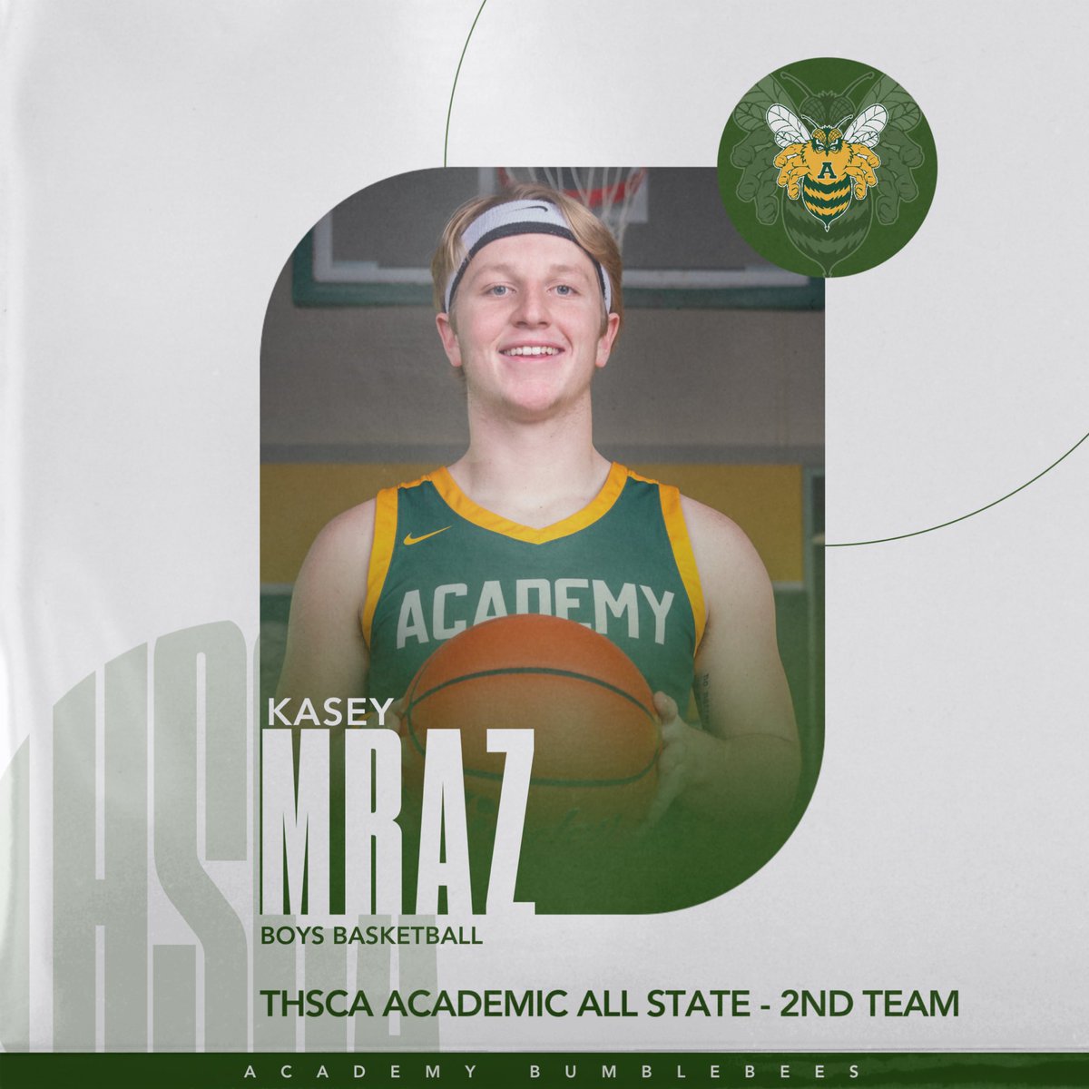 Congratulations to <a href="/MrazKasey/">Kasey Mraz</a> for being named 2nd Team <a href="/THSCAcoaches/">THSCA</a> Academic All-State!

#bestisthestandard
