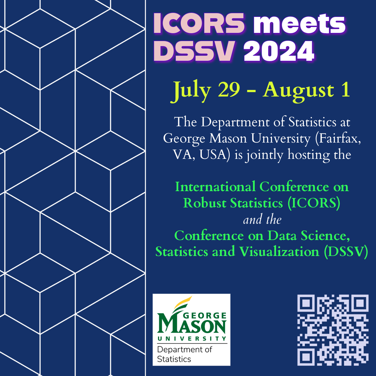 Learn more: icors2024.statistics.gmu.edu