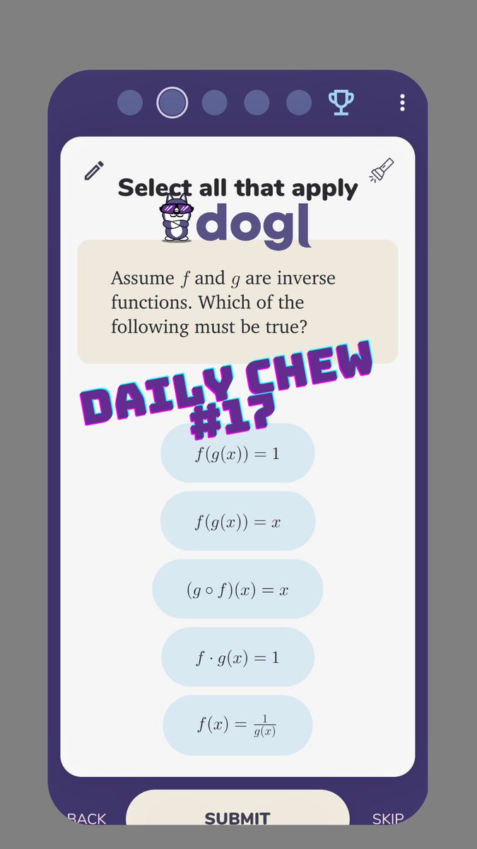 #Wednesday' s are for the #DailyChew session! Let's build a community of math lovers and spread the joy of calculus together.#MathEnthusiasts #ProblemSolving Are you equipped to solve this captivating question?Share your response in the comments section! buff.ly/48HHBPz