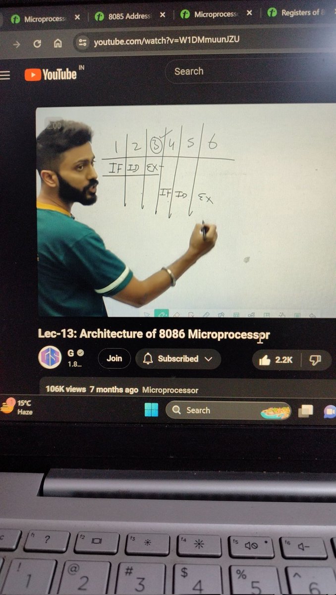 khushikibaat's tweet image. End sem ke liye padhoongi ab, midsem pe give up krdia 👍
#gatesmashers #microprocessor