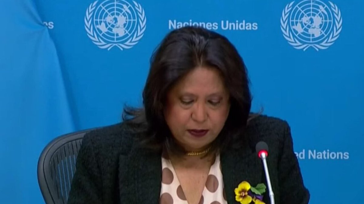 La guerra en los pasillos internacionales 🇮🇱🔥🇺🇳 - El SG de la ONU, António Guterres, se niega a elevar al Consejo de Seguridad el informe de la Secretaria General Adjunta de la ONU, Pramila Patten (foto abajo), Representante Especial sobre Violencia Sexual en Conflictos, la cual…