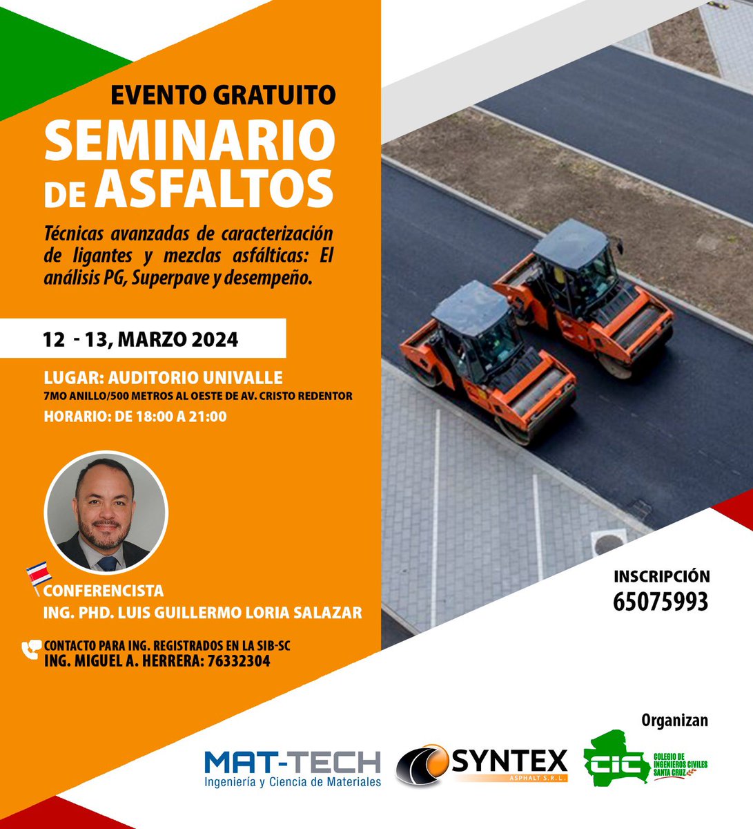 Luis Guillermo Loría (@lgloria27) on Twitter photo Santa Cruz, Bolivia. Próxima semana! <a href="/jjpotti/">Juan Jose Potti</a> <a href="/Perisandru/">#Carreterasyalgomas Andrea Peris</a> <a href="/cfonsecai/">Claudio Fonseca</a> <a href="/asphaltdefender/">Raymundo Benítez</a> <a href="/curro_lucas/">Curro Lucas</a> <a href="/angelsampi/">Ángel Sampedro</a> Santa Cruz, Bolivia. Próxima semana! <a href="/jjpotti/">Juan Jose Potti</a> <a href="/Perisandru/">#Carreterasyalgomas Andrea Peris</a> <a href="/cfonsecai/">Claudio Fonseca</a> <a href="/asphaltdefender/">Raymundo Benítez</a> <a href="/curro_lucas/">Curro Lucas</a> <a href="/angelsampi/">Ángel Sampedro</a>