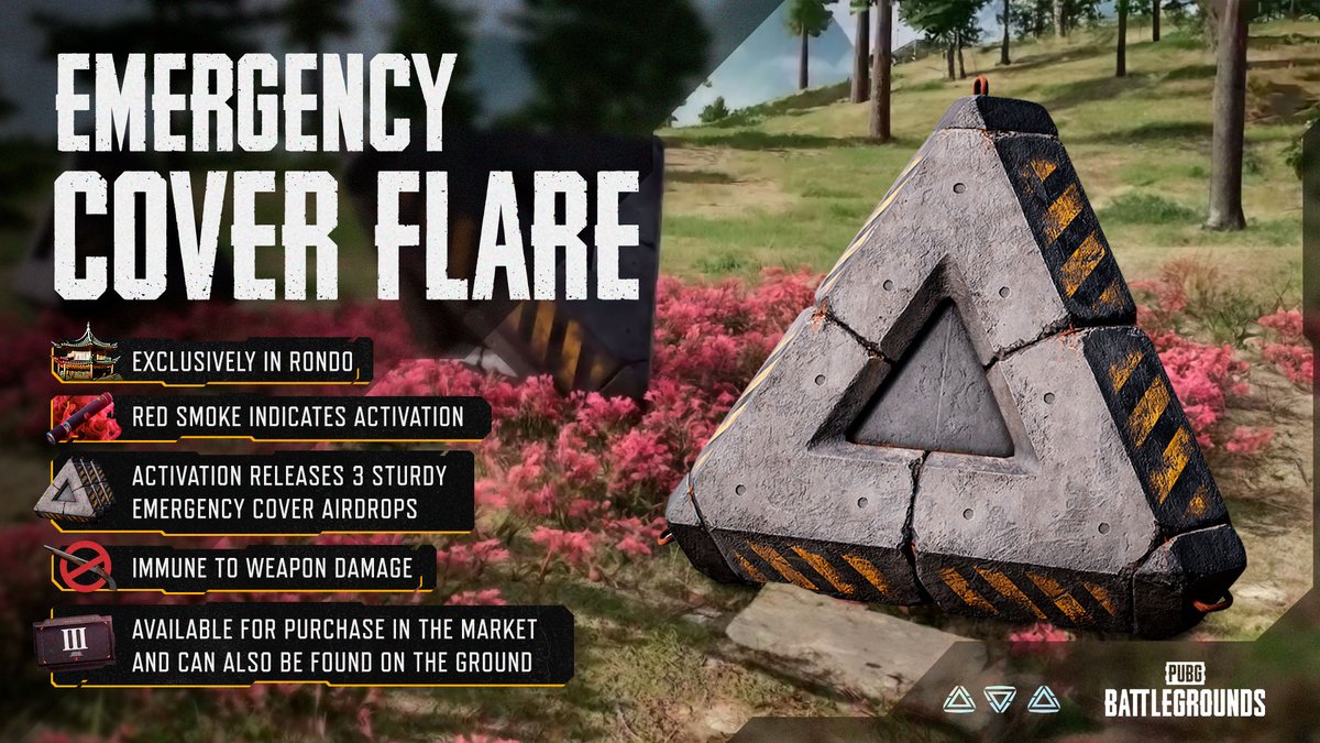 Are you up to date on how the Emergency Covers work on #Rondo?

#PUBG #BATTLEGROUNDS