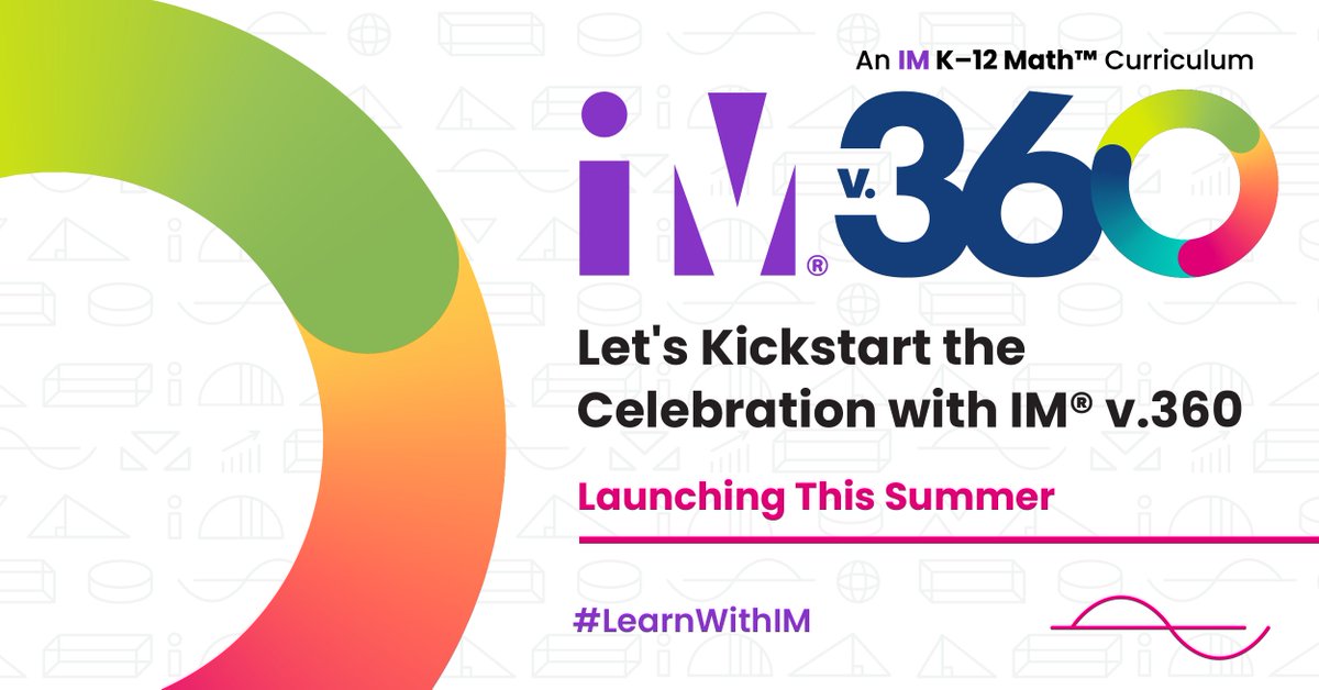 IllustrateMath's tweet photo. ✨ Imagine a math curriculum that's as thrilling as a surprise party—welcome to IM v360!
Unwrap complex problems and celebrate every solution.
The future of math learning is here, and you're invited to the bash! 🎁
#IMv360 #LearnWithIM #IllustrativeMathematics https://t.co/GRjA5vObSX