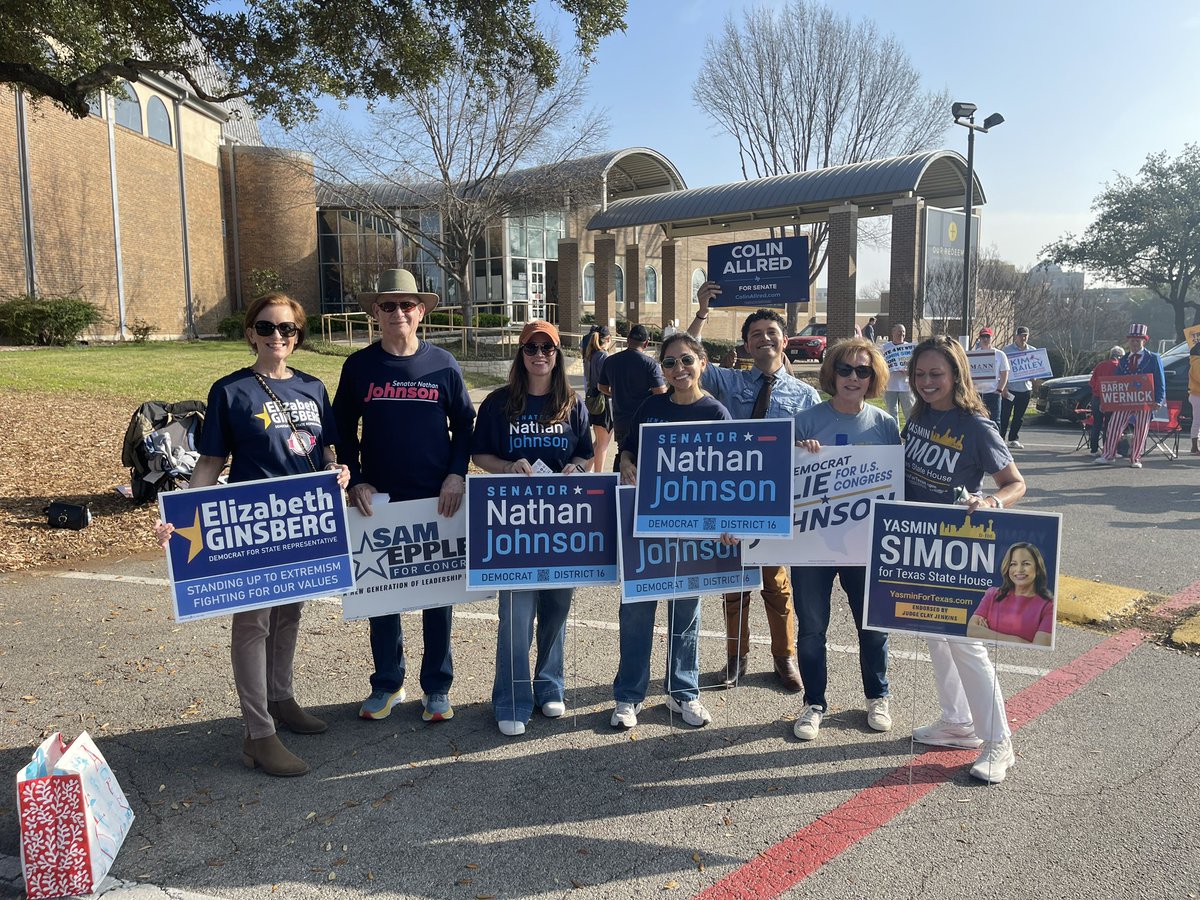 Team Johnson Poll Greeting for @NathanForTexas #sd16 #TeamJohnson #txlege